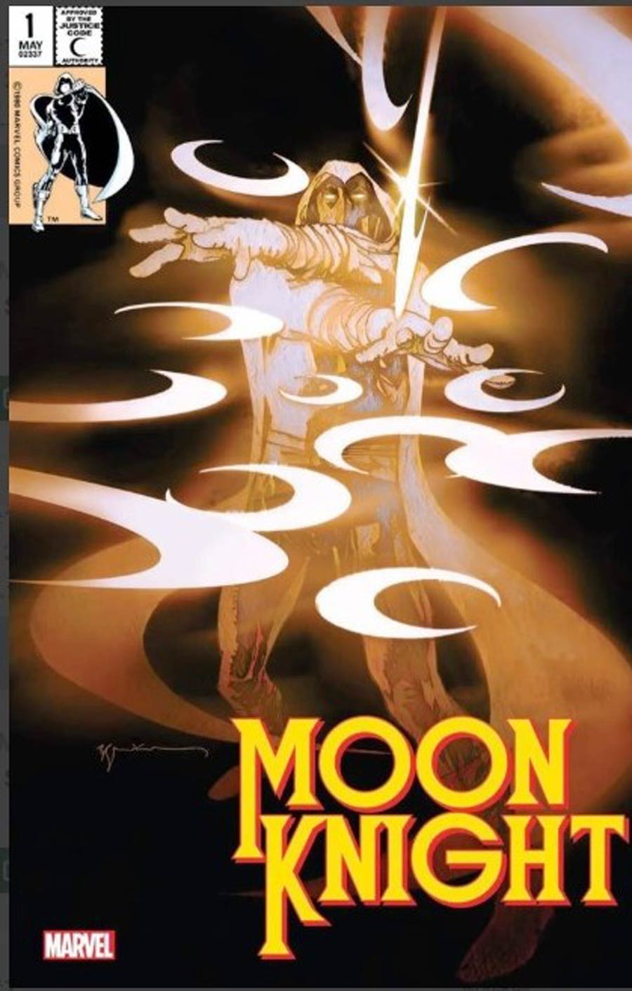 Moon Knight Vol 1 #1 Cover J Bill Sienkiewicz Variant Facsimile Edition