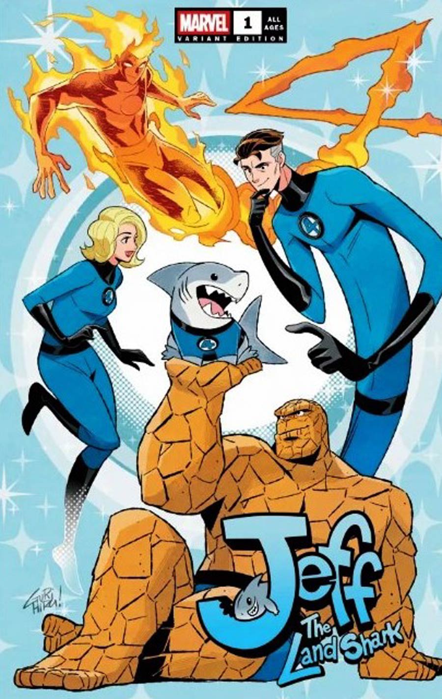 Jeff The Land Shark #1 Cover L San Diego Comic Con Variant Cover (Polybagged)