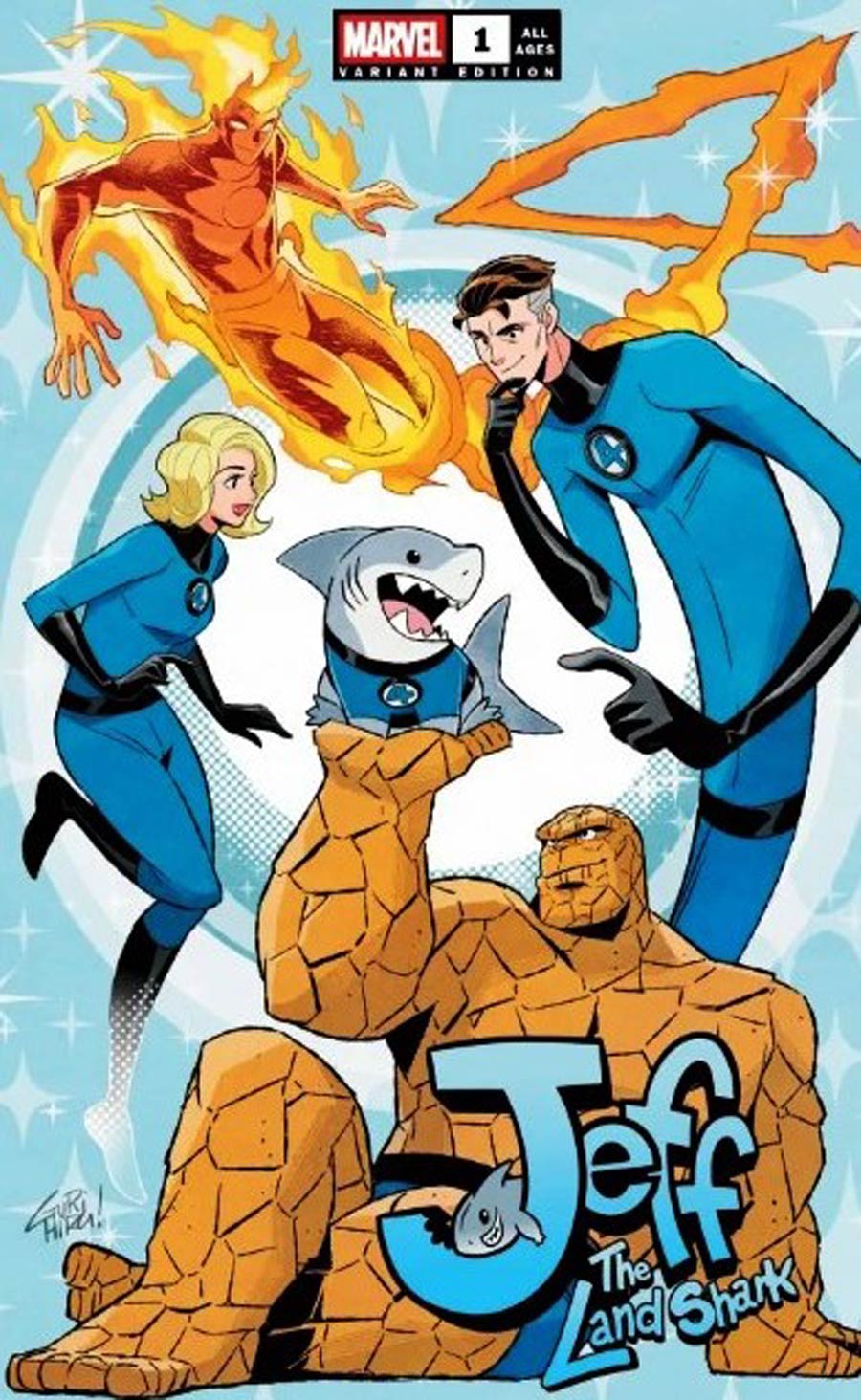 Jeff The Land Shark #1 Cover M San Diego Comic Con Variant Cover (Not Polyabgged)