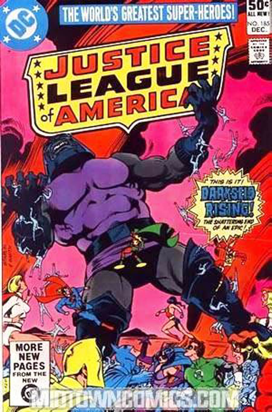 Justice League Of America #185 Cover B Signed by Jim Starlin (W/CoA)