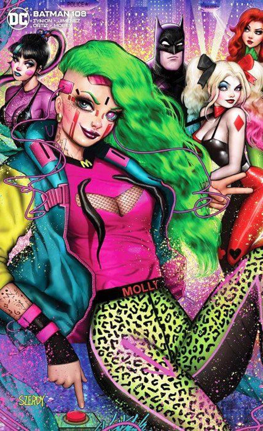 Batman Vol 3 #108 Cover F Nathan Szerdy Exclusive Variant Cover Signed by Nathan Szerdy (W/CoA)