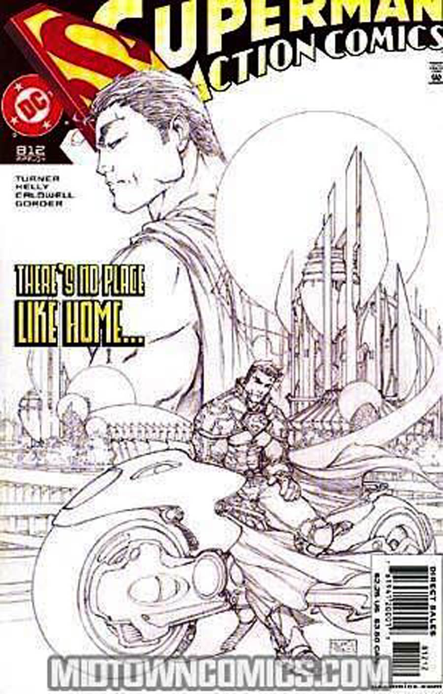 Action Comics #812 Cover C 2nd Ptg Signed by Talent Caldwell (W/CoA)