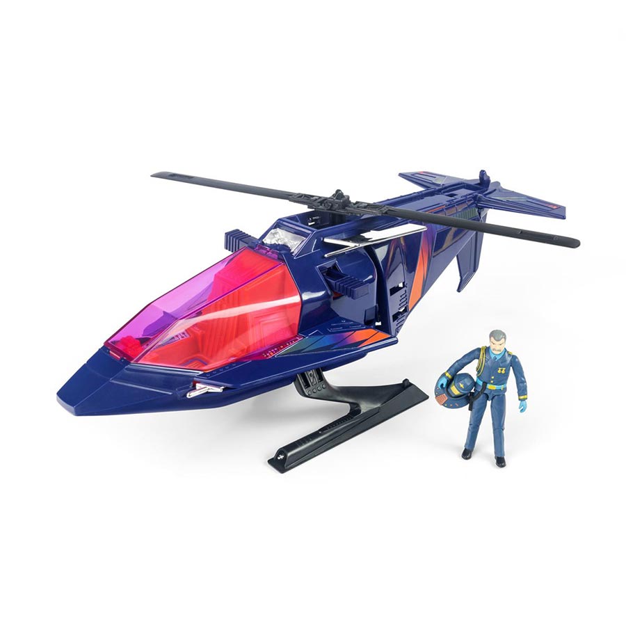 M.A.S.K. High Tech Helicopter Vehicle 2.75-Inch Action Figure