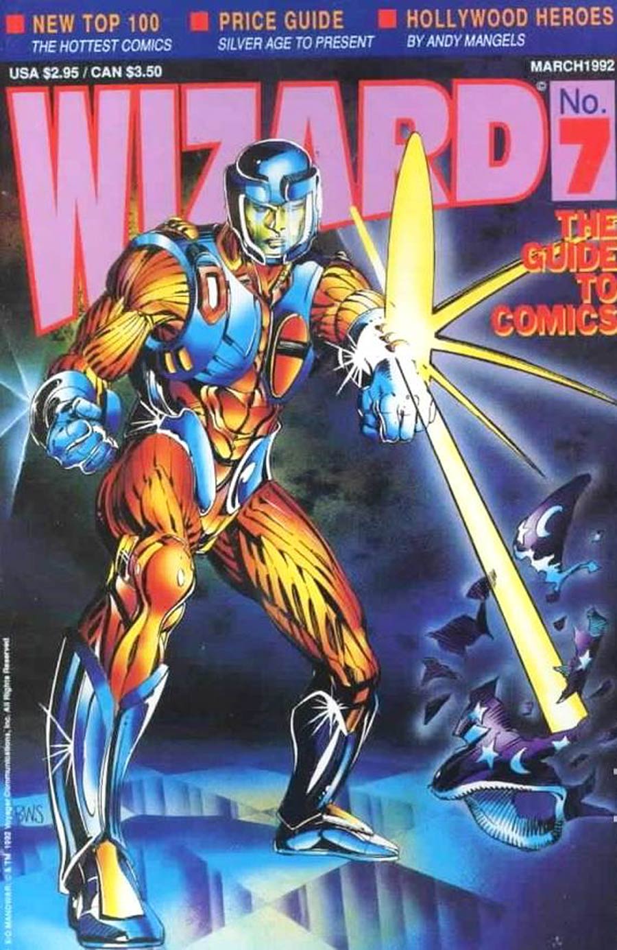 Wizard The Guide to Comics #7 Cover A X-O Manowar Cover