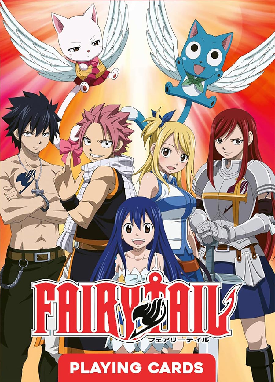 Mangacards Playing Cards - Fairy Tail