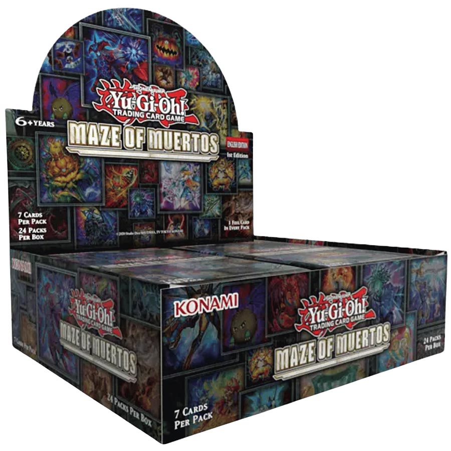 Yu-Gi-Oh Maze Of Muertos Booster Box (24-Count)