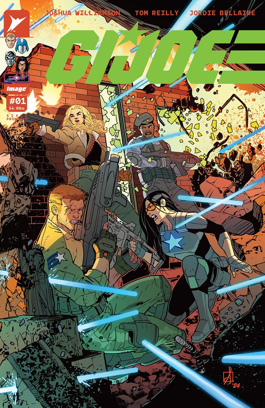 GI Joe Vol 10 #1 Cover Z-G 6th Ptg