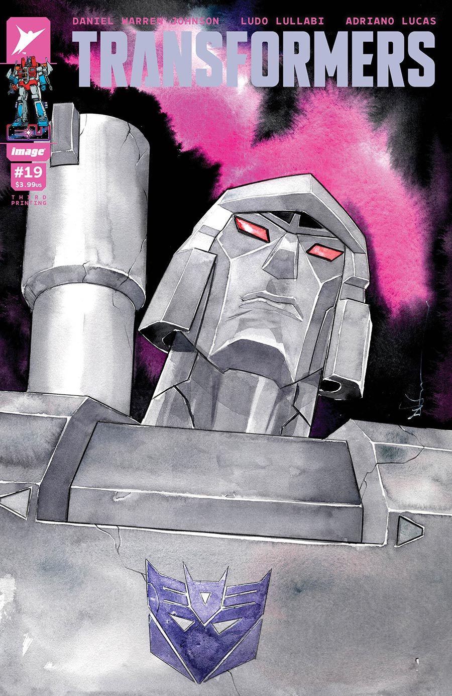 Transformers Vol 5 #19 Cover J 3rd Ptg