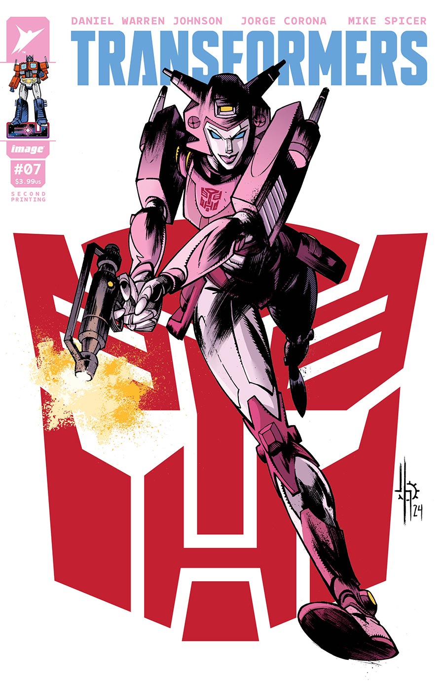 Transformers Vol 5 #7 Cover G 2nd Ptg