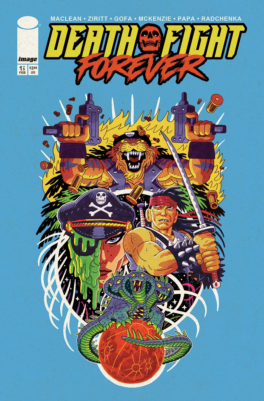 Death Fight Forever #1 Cover D 2nd Ptg