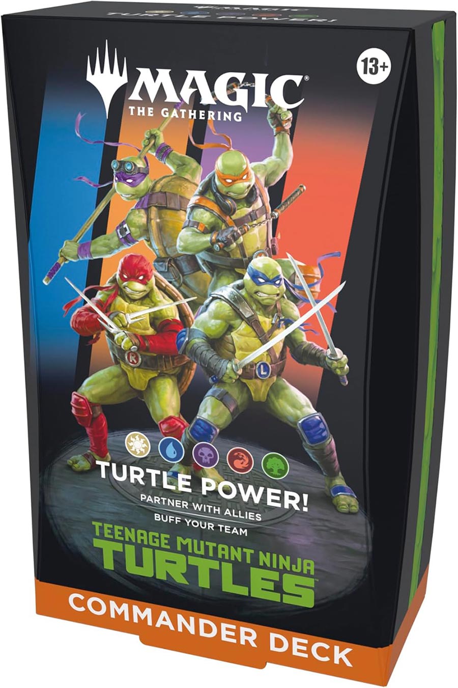 Magic The Gathering Teenage Mutant Ninja Turtles Commander Deck Case (4-Count)
