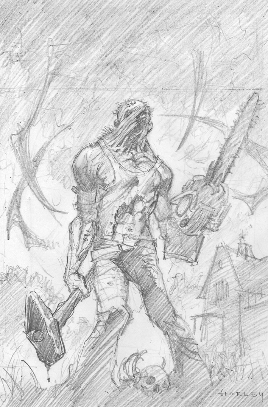 Dead By Daylight The Hillbilly #1 Cover I Variant Alex Horley Virgin Pencils Cover