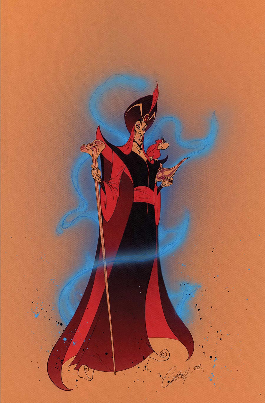 Disney Aladdin #1 Cover G Dynamite Metal Premium J Scott Campbell Virgin Cover