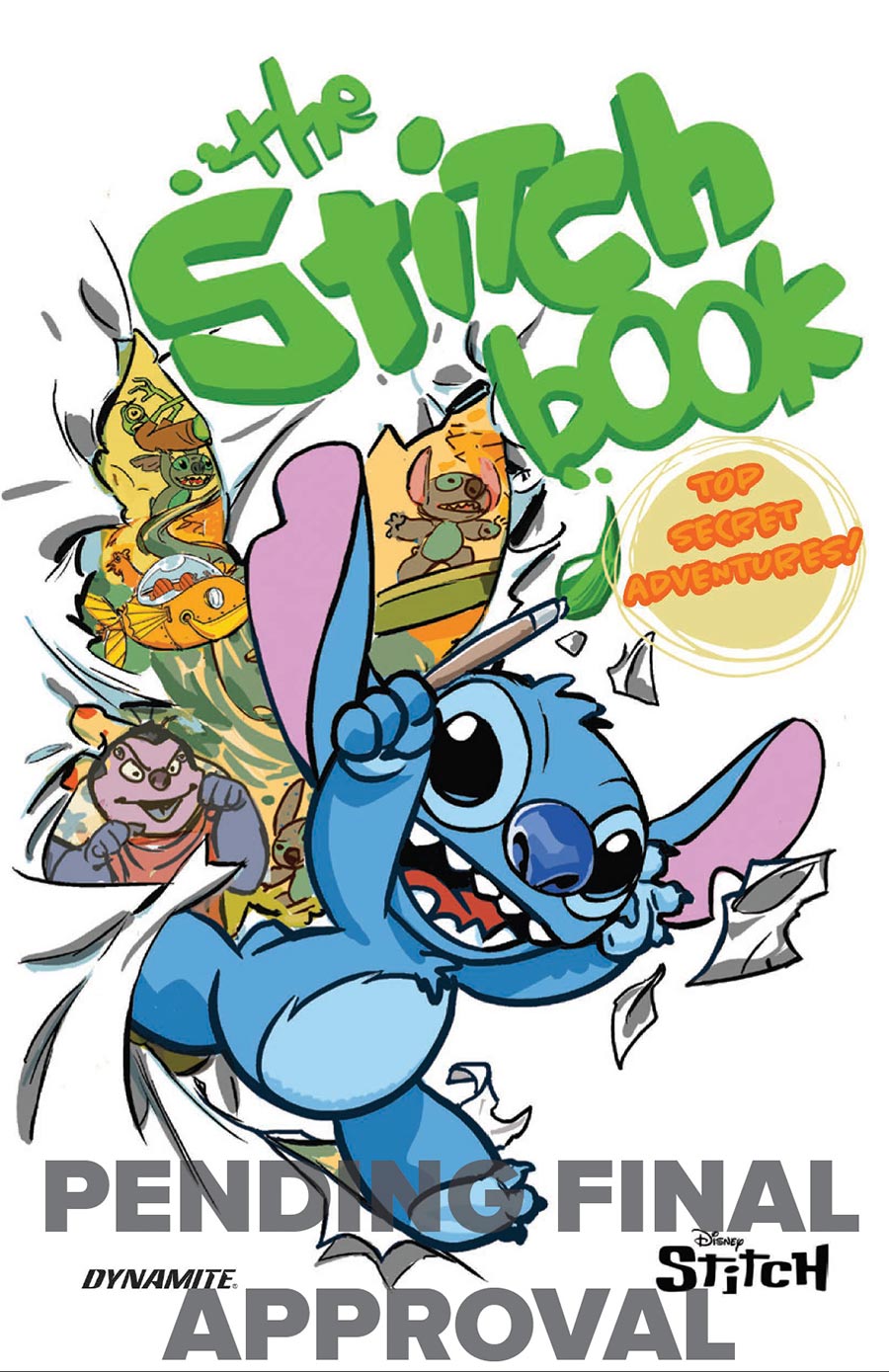 Stitch Book Top Secret Adventures HC