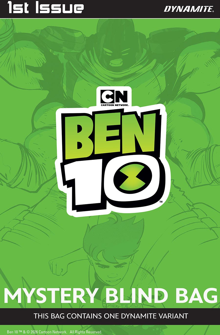 Ben 10 Vol 2 #1 Cover G Variant Mystery Blind Bag Cover (Filled Randomly)