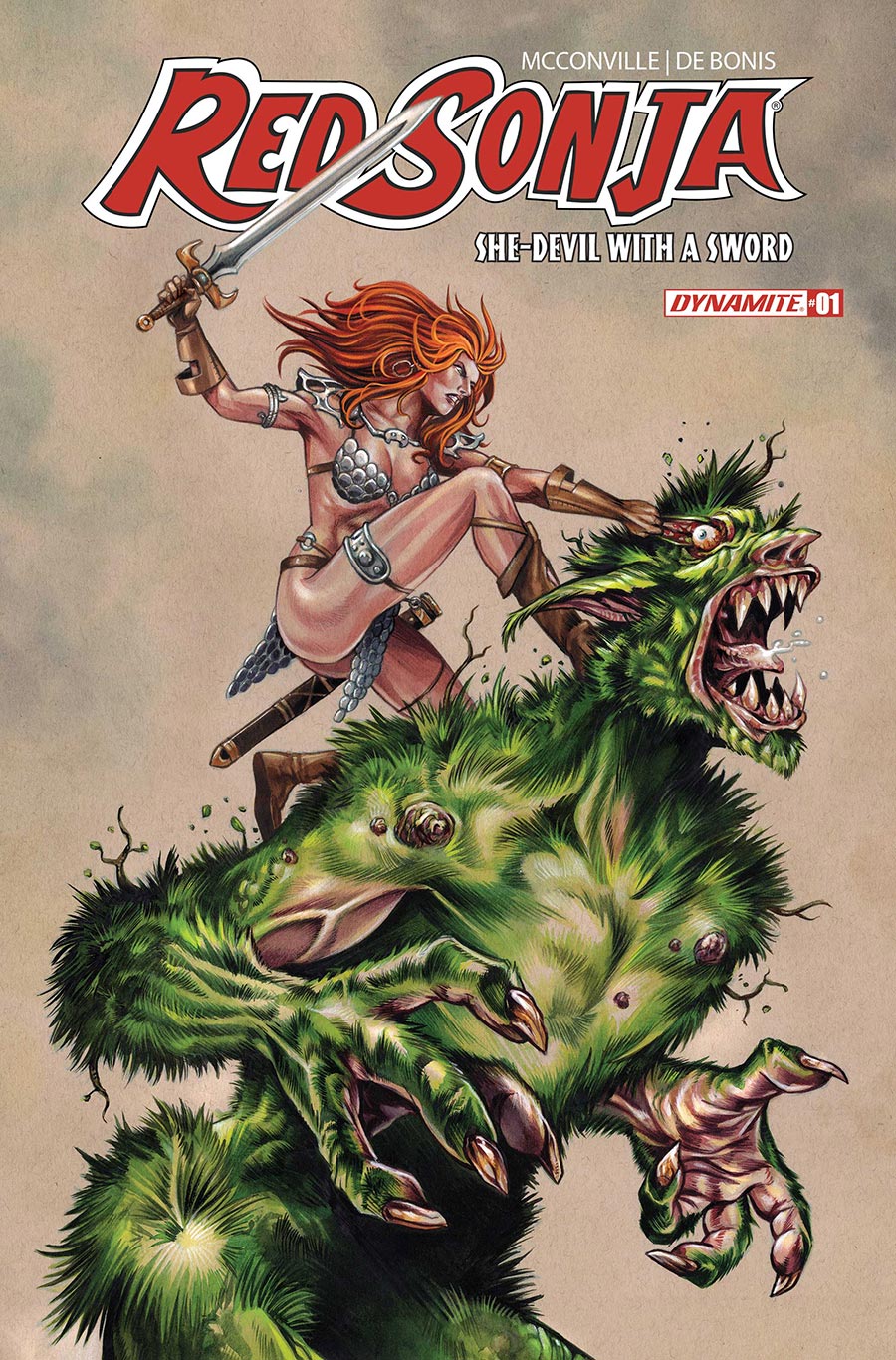 Red Sonja She-Devil With A Sword #1 Cover D Variant Mike Rooth Cover