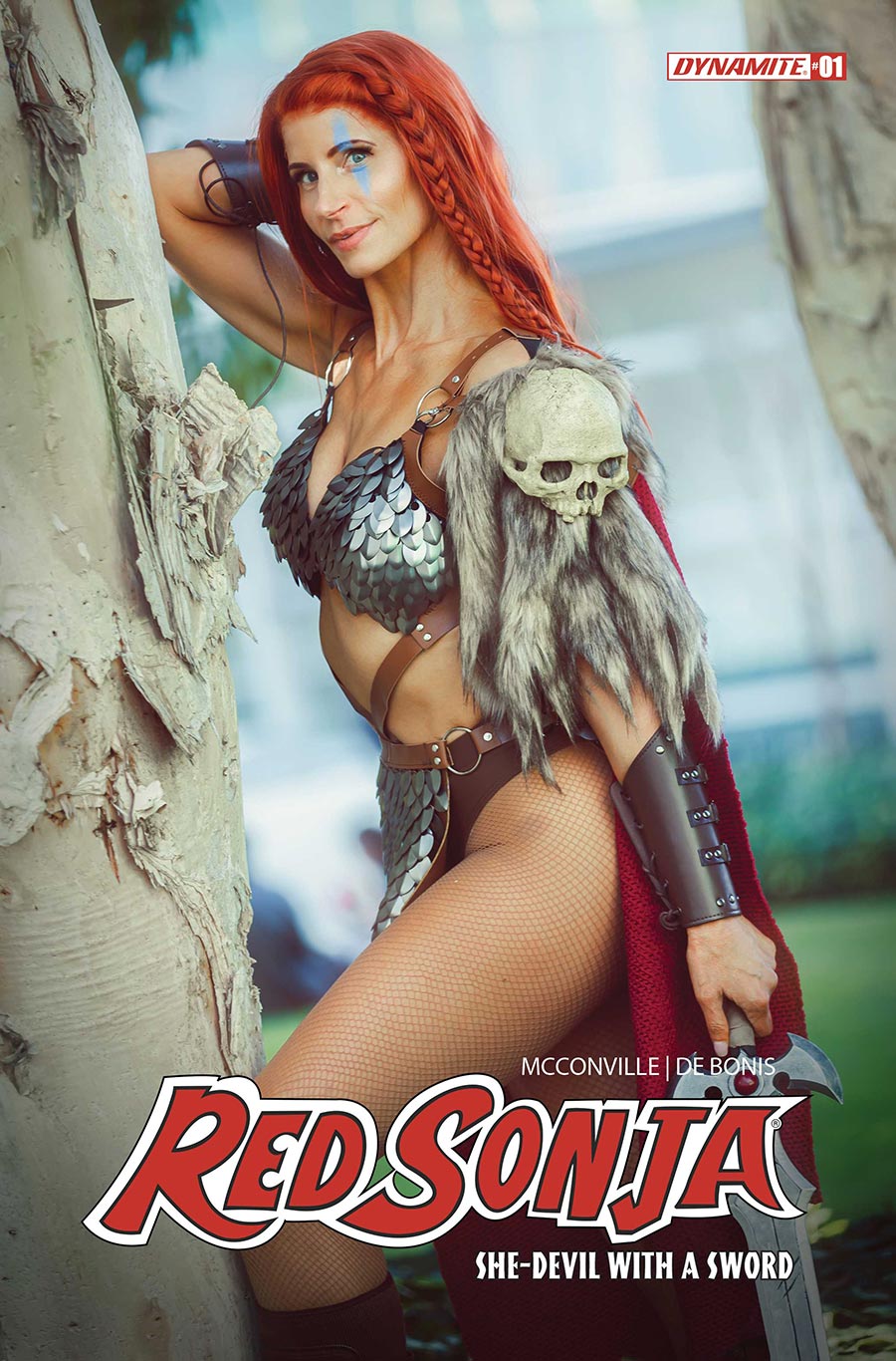Red Sonja She-Devil With A Sword #1 Cover E Variant Woman Of Wonder Cosplay Photo Cover
