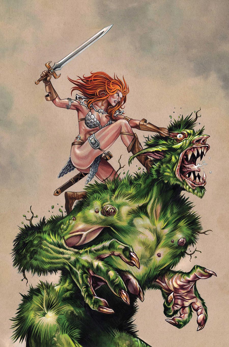 Red Sonja She-Devil With A Sword #1 Cover L Incentive Mike Rooth Virgin Cover