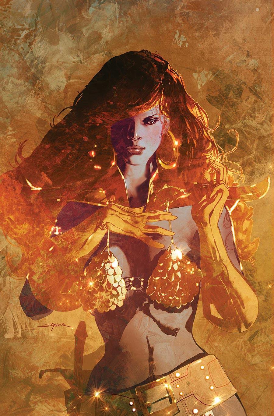 Red Sonja She-Devil With A Sword #1 Cover O Incentive Stuart Sayger Virgin Cover