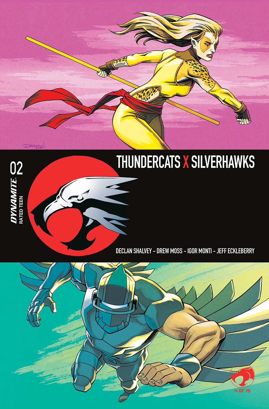 ThunderCats X SilverHawks #2 Cover A Regular Declan Shalvey Cover (ThunderCats X SilverHawks Part 4)