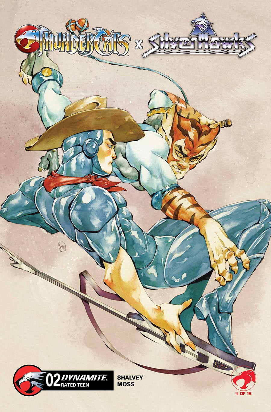 ThunderCats X SilverHawks #2 Cover D Variant Chuma Hill Cover (ThunderCats X SilverHawks Part 4)