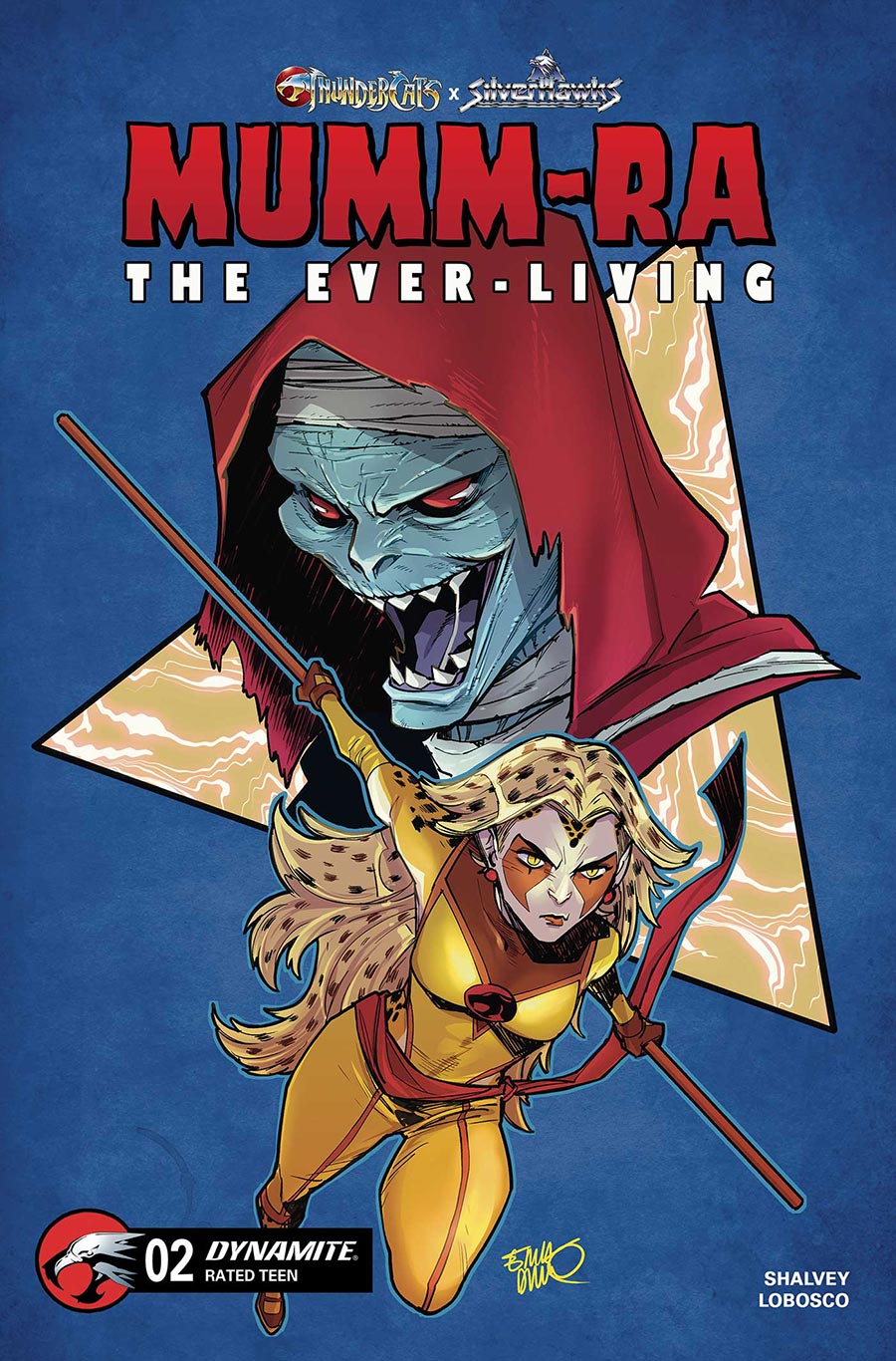 ThunderCats X SilverHawks Mumm-Ra The Ever-Living #2 Cover D Variant Erica DUrso Cover (ThunderCats X SilverHawks Part 5)