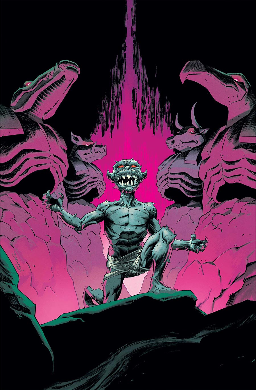 ThunderCats X SilverHawks Mumm-Ra The Ever-Living #2 Cover I Incentive Declan Shalvey Virgin Cover (ThunderCats X SilverHawks Part 5)