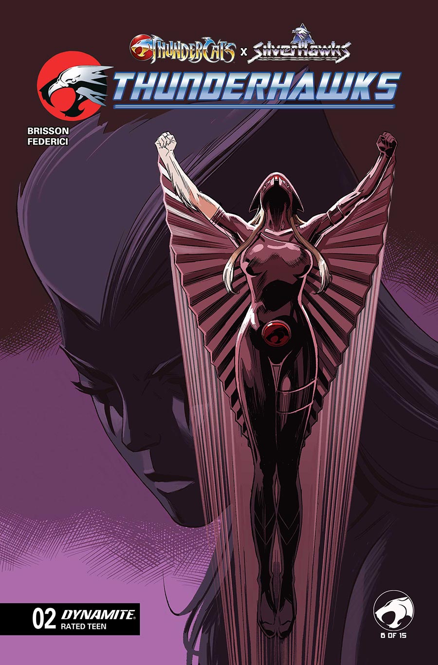 ThunderCats X SilverHawks ThunderHawks #2 Cover C Variant Marco Failla Cover (ThunderCats X SilverHawks Part 6)