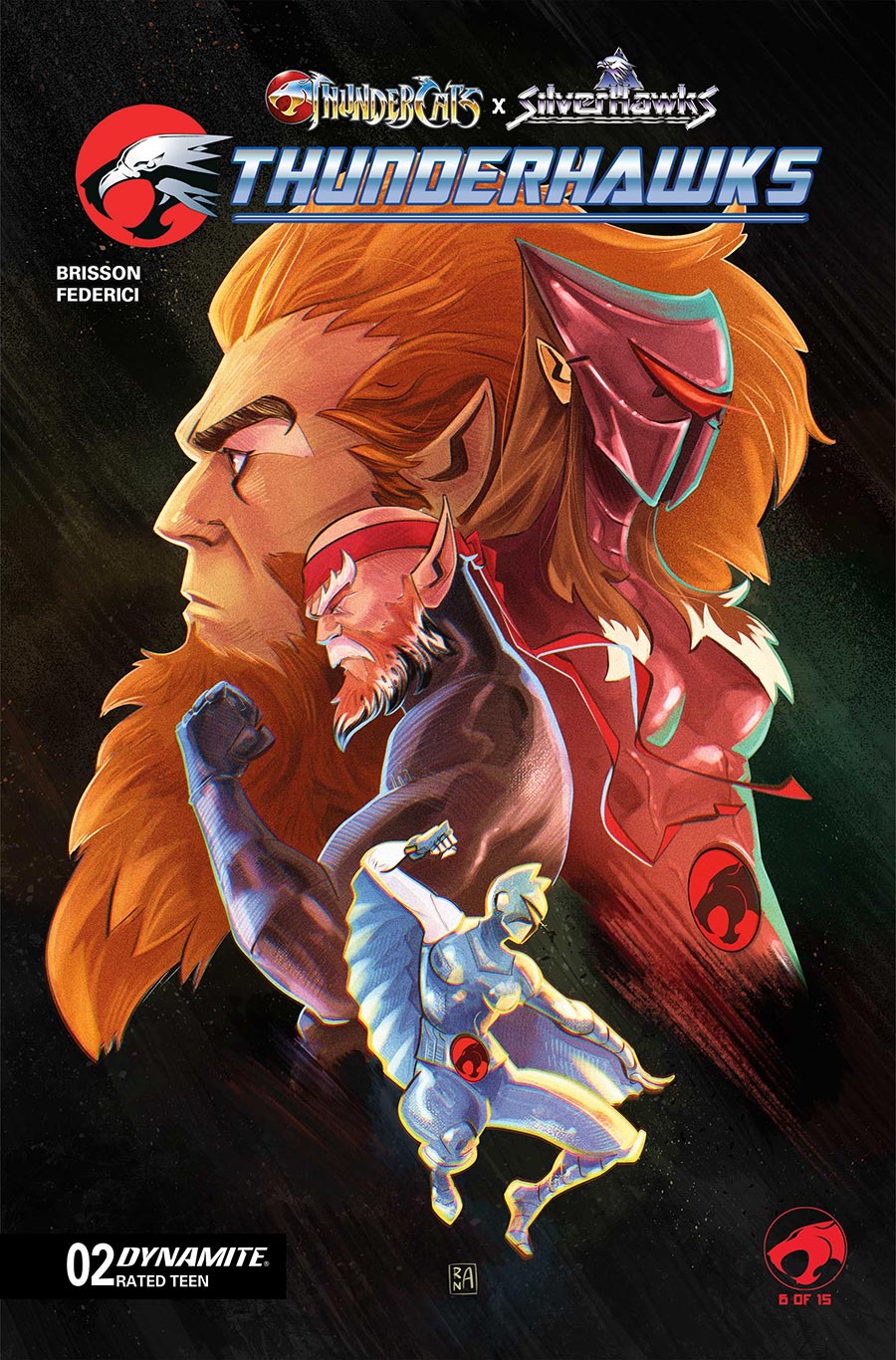 ThunderCats X SilverHawks ThunderHawks #2 Cover D Variant Alessandro Ranaldi Cover (ThunderCats X SilverHawks Part 6)