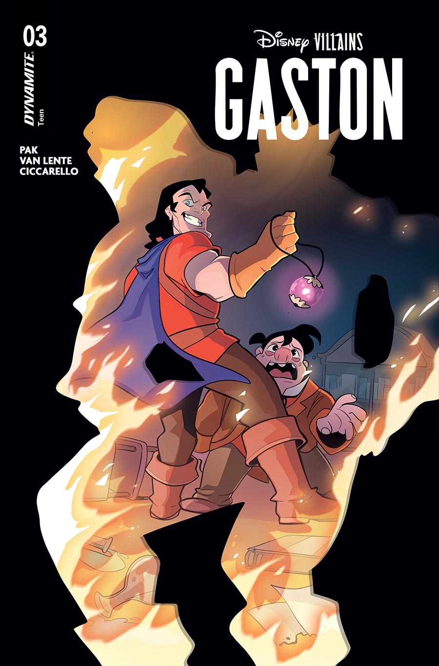 Disney Villains Gaston #3 Cover C Variant Milena Ciccarello Cover