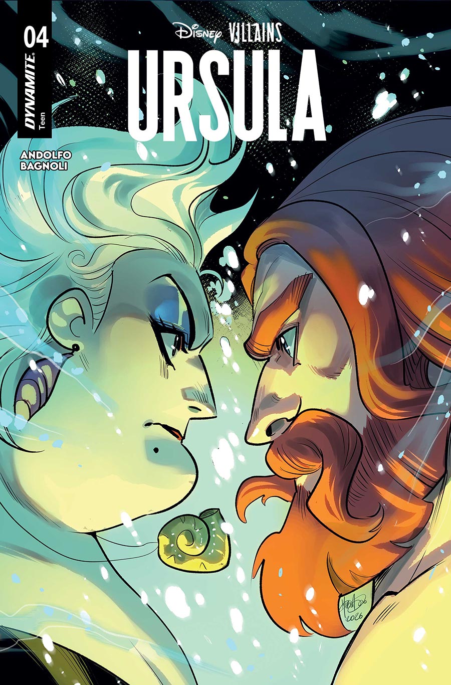Disney Villains Ursula #4 Cover A Regular Mirka Andolfo Cover