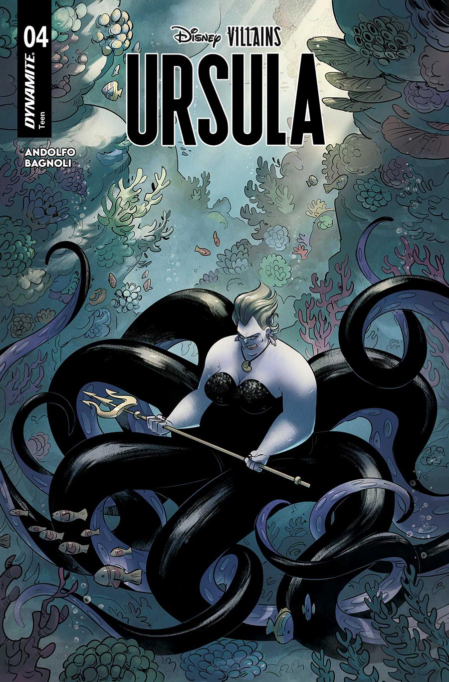 Disney Villains Ursula #4 Cover B Variant Gabriele Bagnoli Cover