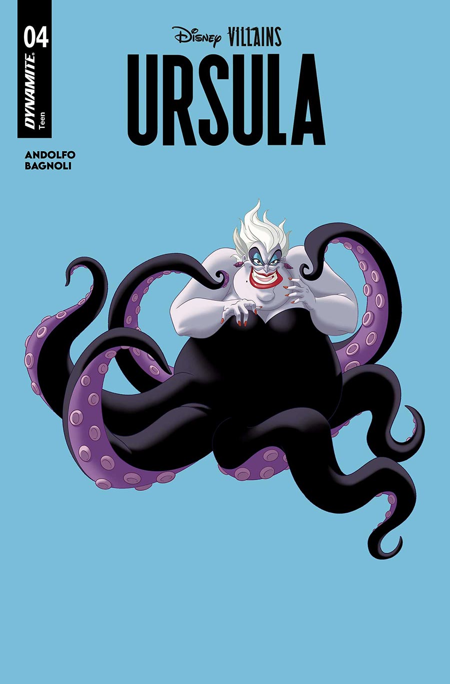 Disney Villains Ursula #4 Cover D Variant Animation Art Cover