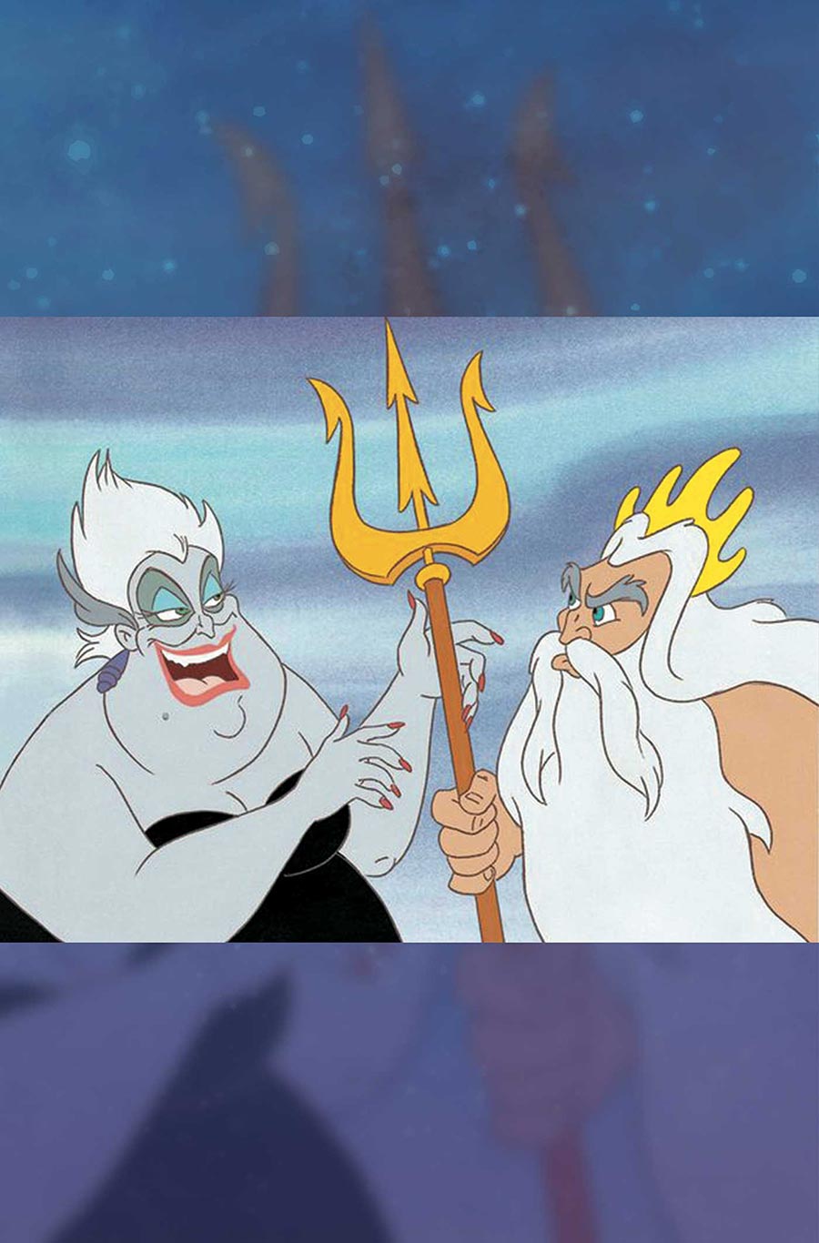 Disney Villains Ursula #4 Cover F Incentive Storybook Art Cartoon Head Virgin Cover