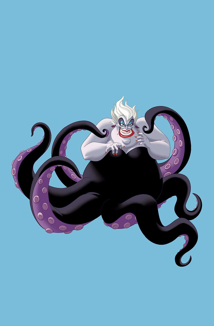 Disney Villains Ursula #4 Cover H Incentive Animation Art Virgin Cover