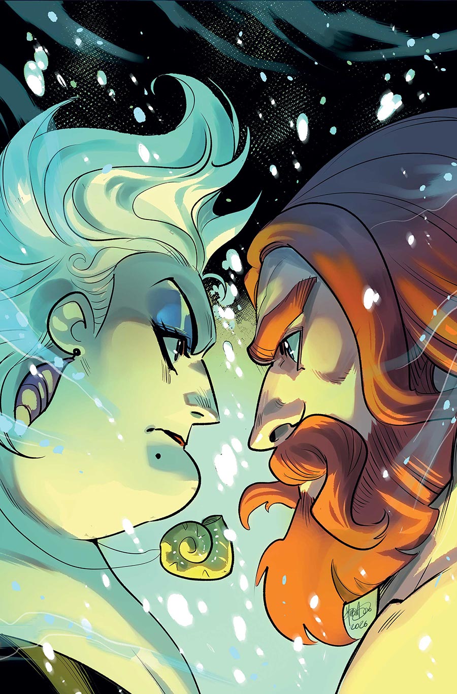 Disney Villains Ursula #4 Cover K Incentive Mirka Andolfo Virgin Cover