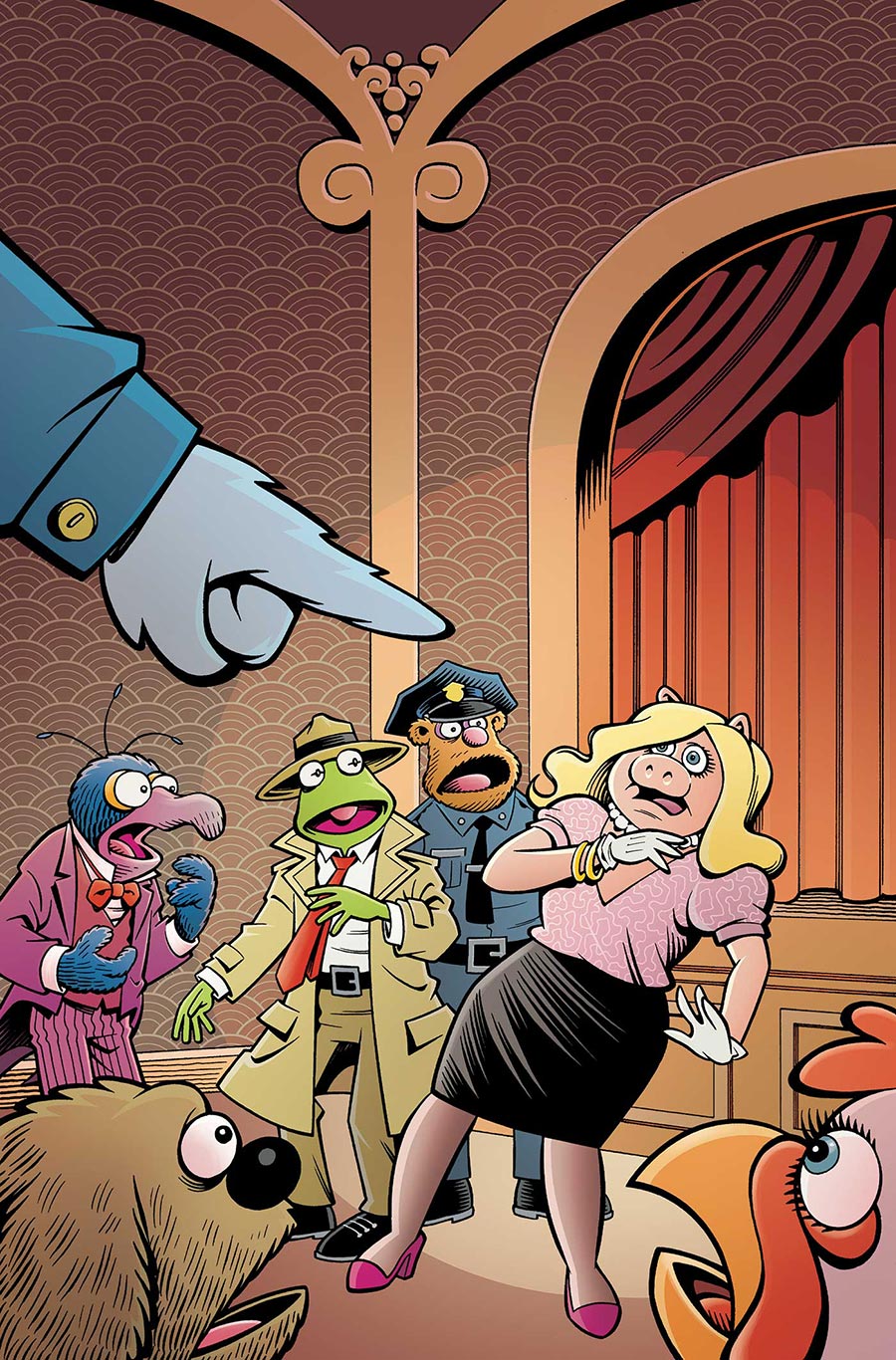 Muppets Noir #4 Cover C Dynamite Metal Premium Roger Langridge Virgin Cover