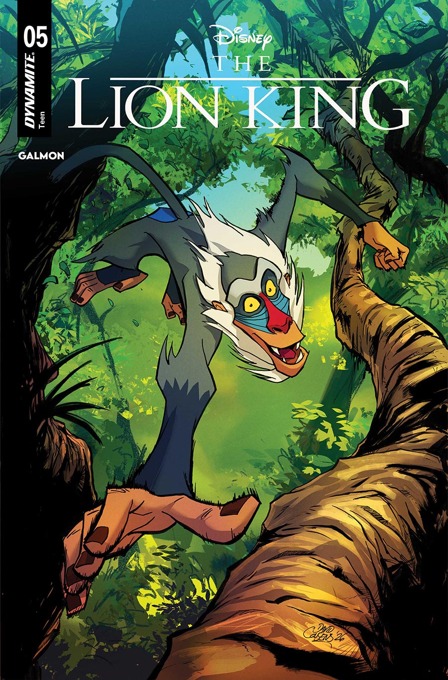 Lion King #5 Cover C Variant David Cousens Cover