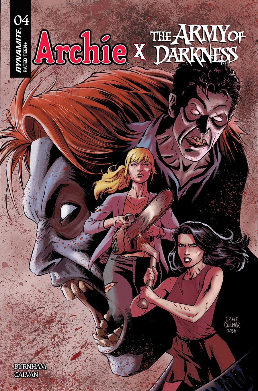 Archie x Army Of Darkness #4 Cover D Variant Craig Cermak Cover