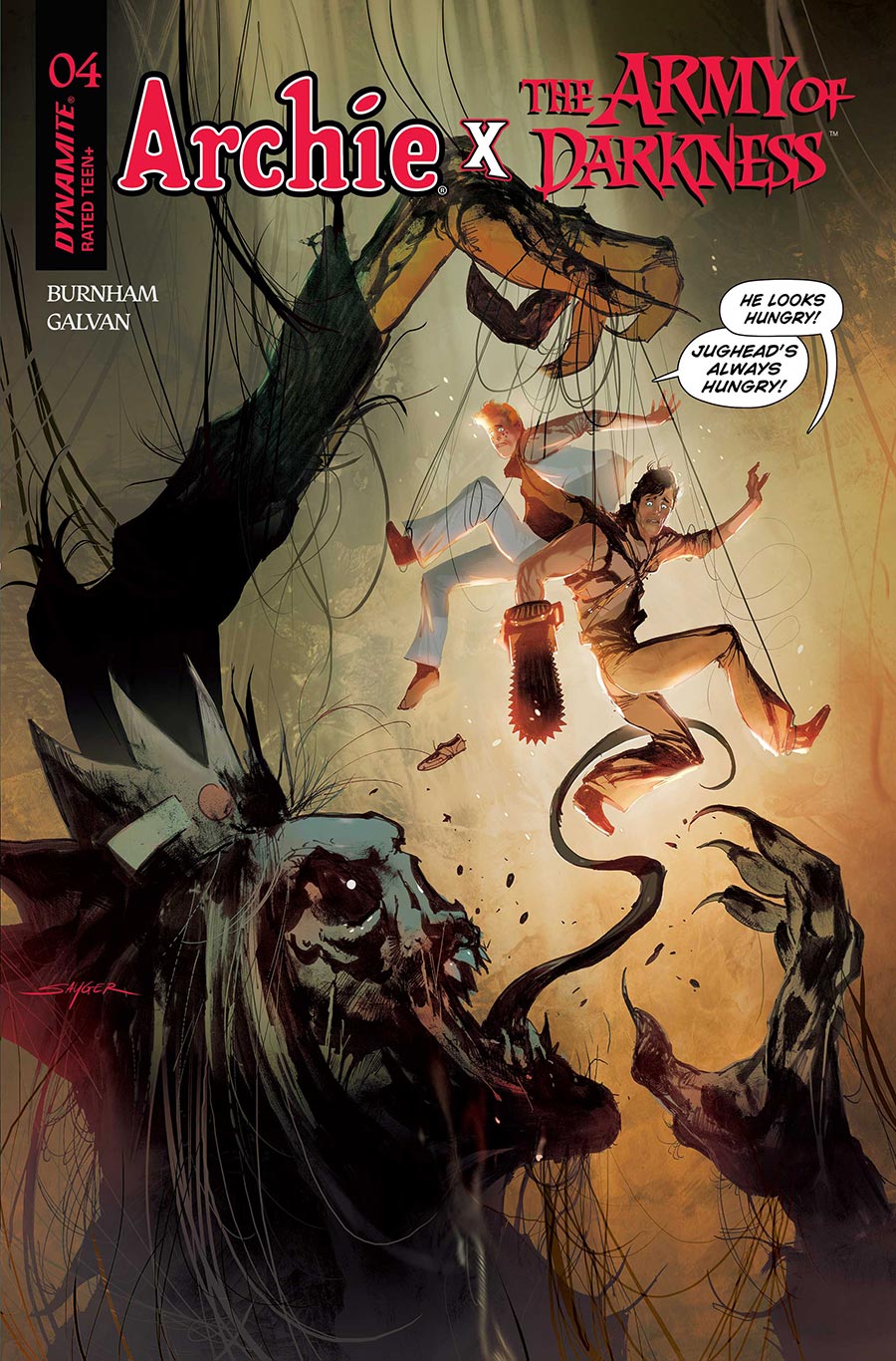 Archie x Army Of Darkness #4 Cover E Variant Stuart Sayger Cover