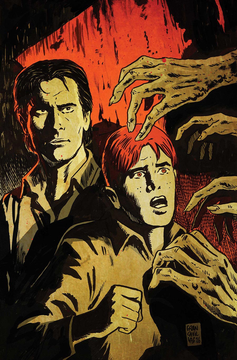 Archie x Army Of Darkness #4 Cover J Incentive Francesco Francavilla Virgin Cover