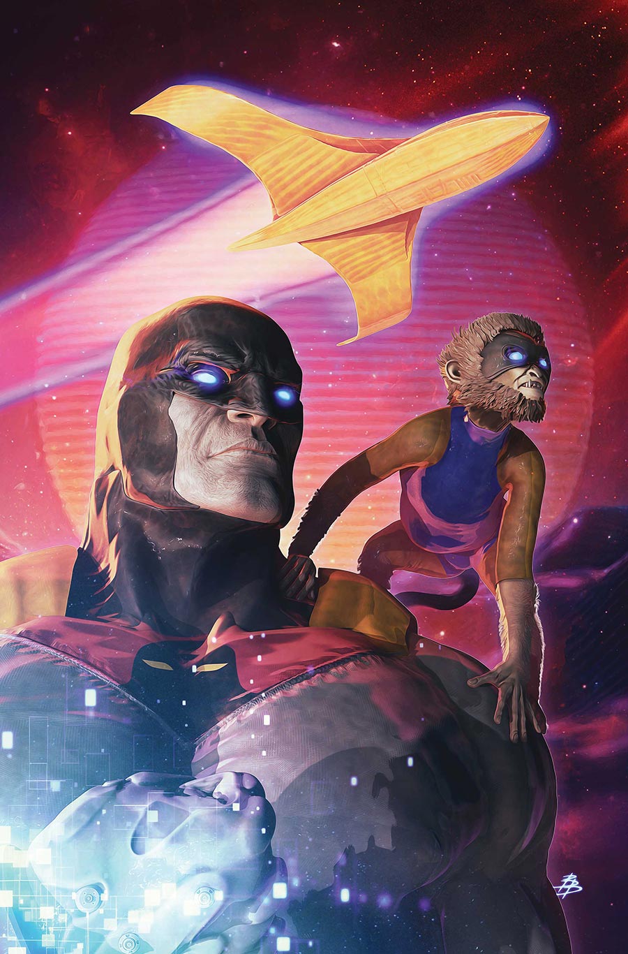 Space Ghost Vol 5 #11 Cover F Incentive Bjorn Barends Virgin Cover