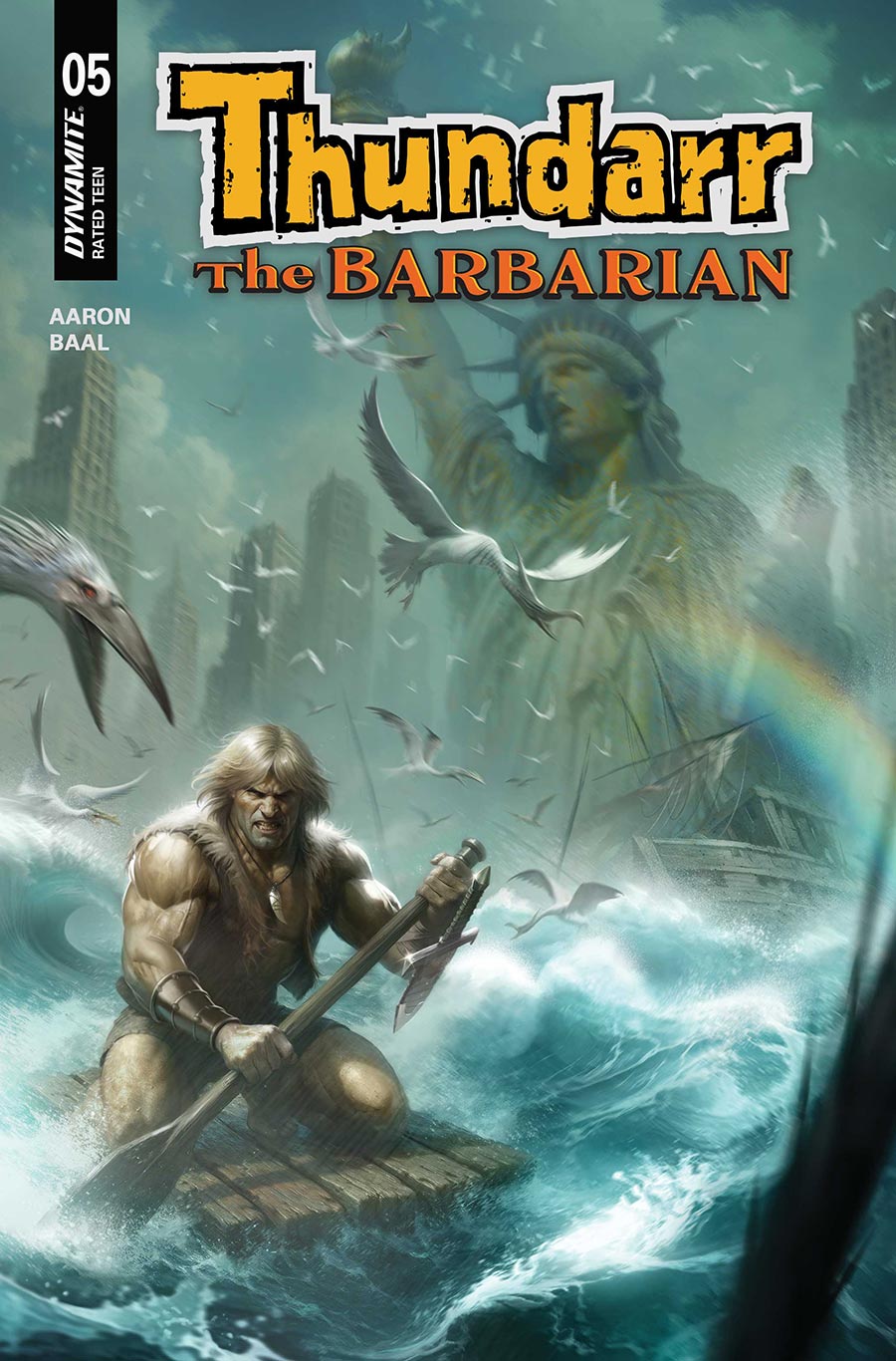 Thundarr The Barbarian #5 Cover B Variant Francesco Mattina Cover