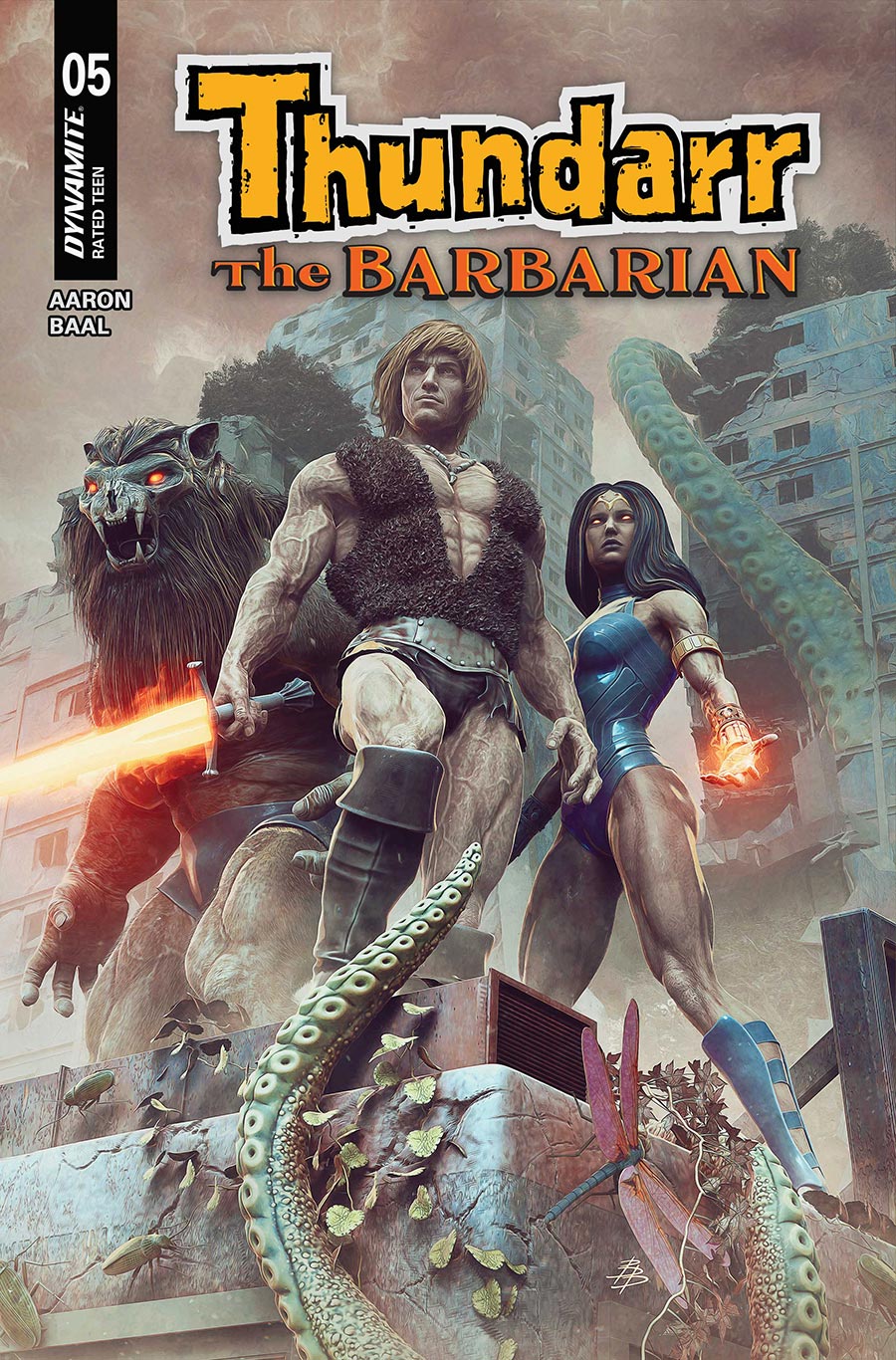 Thundarr The Barbarian #5 Cover C Variant Bjorn Barends Cover