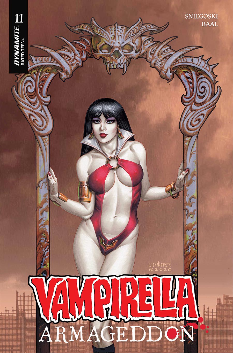 Vampirella Armageddon #11 Cover C Variant Joseph Michael Linsner Cover