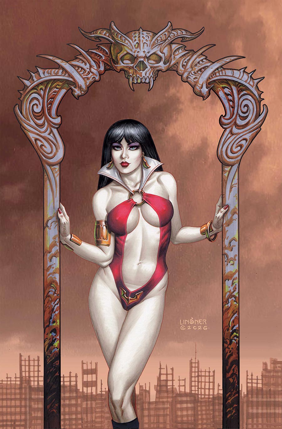 Vampirella Armageddon #11 Cover G Incentive Joseph Michael Linsner Virgin Cover