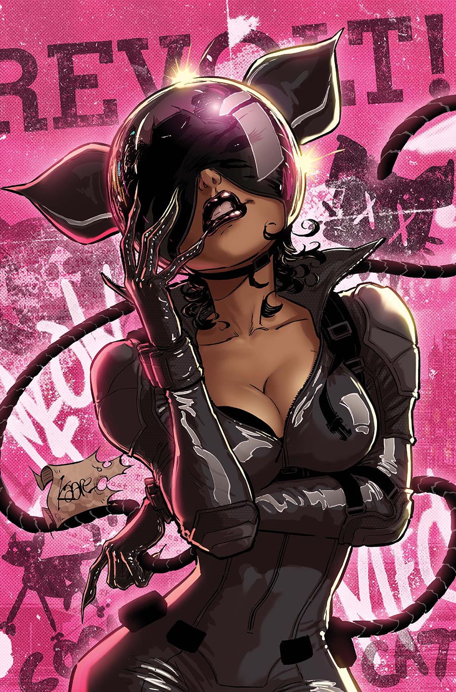 Absolute Catwoman #1 Cover C Variant Kaare Andrews Card Stock Cover (DC All In)