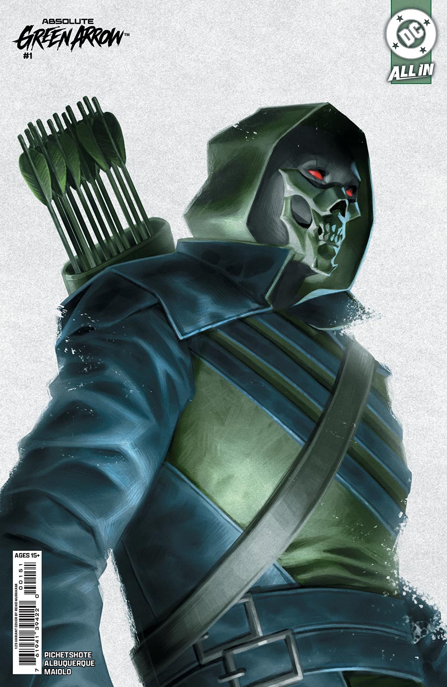 Absolute Green Arrow #1 Cover H Incentive Reiko Murakami Card Stock Variant Cover (DC All In)