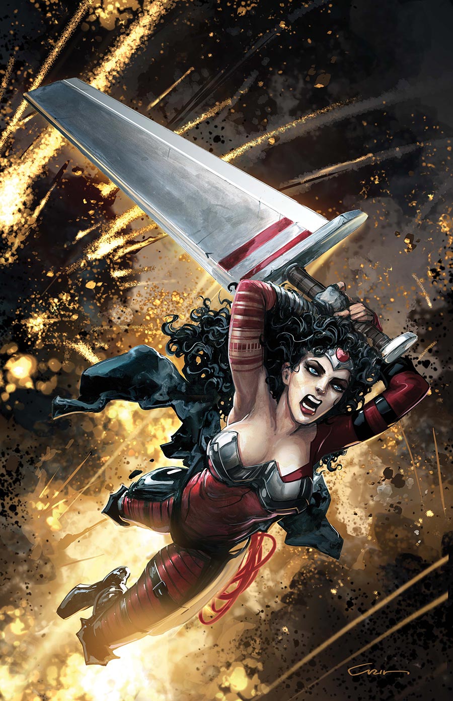 Absolute Wonder Woman #20 Cover D Variant Clayton Crain Card Stock Cover (DC All In)