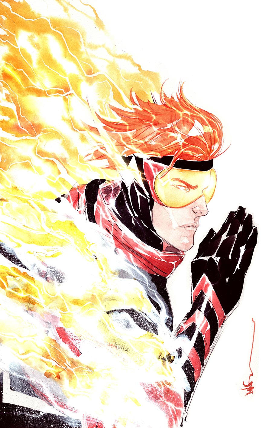 Absolute Flash #15 Cover C Variant Dustin Nguyen Card Stock Cover (DC All In)